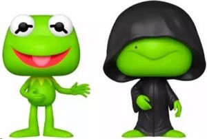 MUPPETS MOST WANTED ANIMAL POP! VINYL FIGURA PACK KERMIT & CONSTANTINE 9 CM