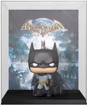 BATMAN: ARKHAM ASYLUM POP! GAME COVERS VINYL FIGURA BATMAN 11 CM