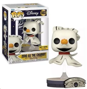 DISNEY PESADILLA ANTES DE NAVIDAD POP! ZERO AS THE CHARIOT (EXC)