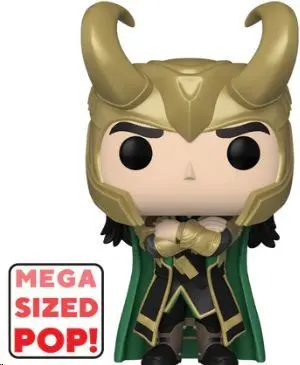 LOS VENGADORES INFINITY SAGA POP! VINYL MEGA SIZED FIGURA LOKI 46 CM