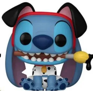 LILO & STITCH POP! DISNEY VINYL FIGURA STITCH COSTUME- 101 DALMATIANS PONGO 9 CM