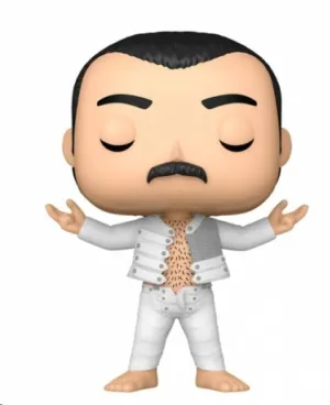 QUEEN POP! ROCKS VINYL FIGURA FREDDIE MERCURY (I WAS BORN TO LOVE YOU) 9 CM