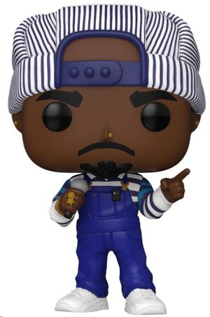 TUPAC POP! ROCKS VINYL FIGURA TUPAC 90'S 9 CM