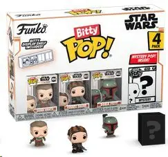 MANDALORIAN PACK DE 4 FIGURAS BITTY POP! VINYL MARSHALL 2,5 CM