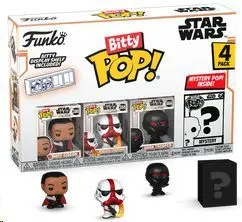 MANDALORIAN PACK DE 4 FIGURAS BITTY POP! VINYL MOFF GIDEON 2,5 CM