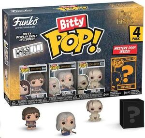 EL SEÑOR DE LOS ANILLOS PACK DE 4 FIGURAS BITTY POP! VINYL FRODO 2,5 CM