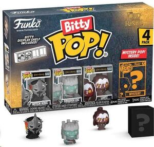 EL SEÑOR DE LOS ANILLOS PACK DE 4 FIGURAS BITTY POP! VINYL WITCH KING 2,5 CM