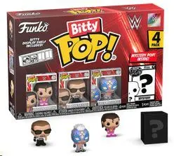 WWE PACK DE 4 FIGURAS BITTY POP! VINYL RAZOR RAMON 2,5 CM