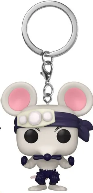 GUARDIANES DE LA NOCHE LLAVEROS POCKET POP! VINYL MUSCLE MOUSE 4 CM