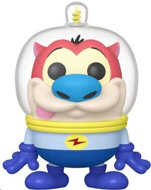 NICK REWIND POP! TV VINYL FIGURA STIMPY(SPACE SUIT) 9 CM