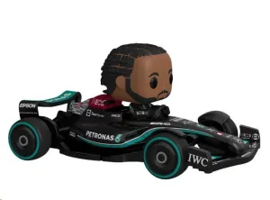 FÓRMULA 1 POP! RIDES SUPER DELUXE VINYL FIGURA MERCEDES HAMILTON 15 CM