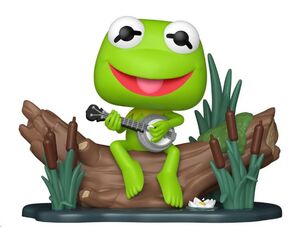 THE MUPPETS POP! DELUXE VINYL FIGURA KERMIT WITH BANJO 9 CM