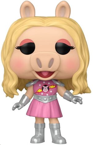 THE MUPPETS FIGURA POP! TELEVISION VINYL FIRST MATE PIGGY 9 CM