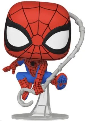 FRIENDLY NEIGHBORHOOD SPIDERMAN FIGURA POP! VINYL SPIDER-MAN (FINAL SUIT) 9 CM