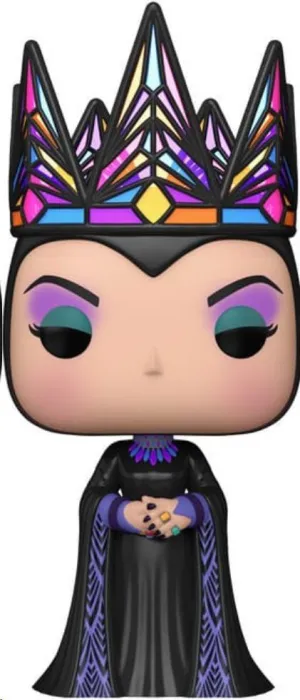 BLANCANIEVES DISNEY FIGURA POP! DISNEY VINYL EVIL QUEEN (BLUE & BLACK GOWN) 9 CM