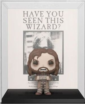 HARRY POTTER POP! COMIC COVER VINYL FIGURA POSTER W/SIRIUS BLACK 9 CM