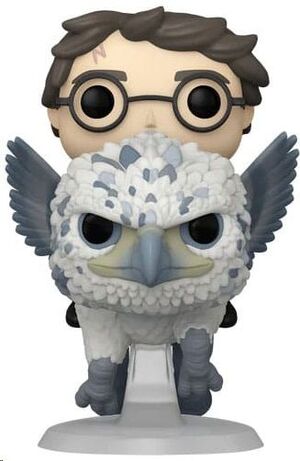 HARRY POTTER Y EL PRISIONERO DE AZKABAN POP! RIDES DELUXE VINYL FIGURA HARRY & BUCKBEAK 13 CM