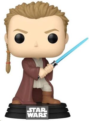 STAR WARS: EPISODIO I - LA AMENAZA FANTASMA ANNIVERSARY POP! VINYL FIGURA OBI-WAN(YOUNG) 9 CM