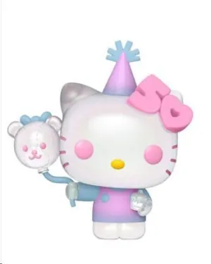 HELLO KITTY FIGURA POP! SANRIO VINYL HK W/ BALLOONS 9 CM