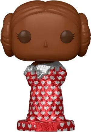 STAR WARS FIGURA POP! VINYL LEIA CHOCOLATE 9CM