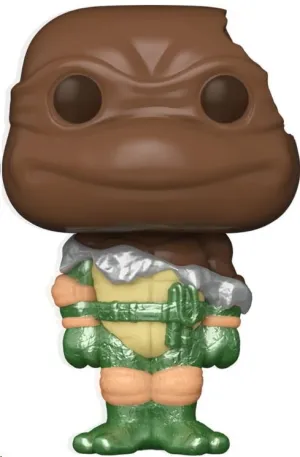 TORTUGAS NINJA FIGURA POP! VINYL EASTER CHOCOLATE MICHELANGELO 9 CM