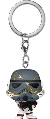 STAR WARS: AHSOKA LLAVEROS POP! VINYL S2 - THRAWN'S NIGHT TROOPER 4 CM