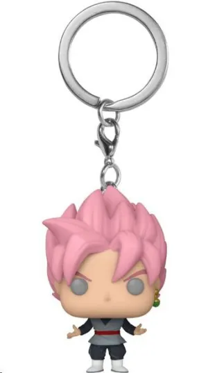 DRAGON BALL LLAVEROS POCKET POP! VINYL GOKU (ROSE BLK) (GW) 4 CM