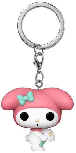 HELLO KITTY LLAVEROS POCKET POP! VINYL MY MELODY (SPRING TIME) 4 CM