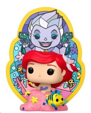 DISNEY POP! DELUXE VINYL FIGURA ARIEL (GLASS) 9 CM