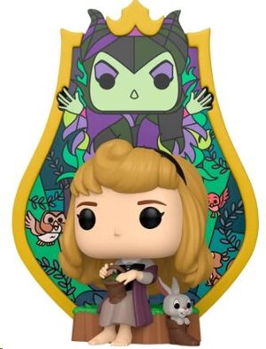 DISNEY POP! DELUXE VINYL FIGURA AURORA(GLASS) 9 CM