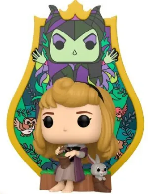 DISNEY POP! DELUXE VINYL FIGURA AURORA(GLASS) 9 CM