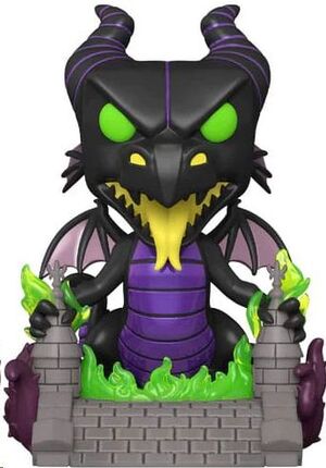 LA BELLA DURMIENTE POP! DELUXE VINYL FIGURA MALEFICENT ON BRIDGE 16 CM