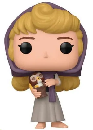 LA BELLA DURMIENTE 65TH ANNIVERSARY POP! DISNEY VINYL FIGURA AURORA W/OWL 9 CM