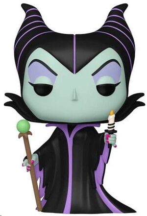 LA BELLA DURMIENTE 65TH ANNIVERSARY POP! DISNEY VINYL FIGURA MALEFICENT W/CANDLE 9 CM