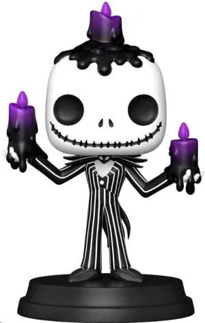 PESADILLA ANTES DE NAVIDAD OVERSIZED POP! GAMES VINYL FIGURA JACK (CON LUZ) 15 CM