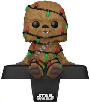 STAR WARS POP! PERCHA FIGURA CHEWBACCA HOLIDAY 12 CM