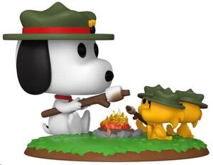 SNOOPY POP! DELUXE VINYL FIGURA SNOOPY (CAMPING) 9 CM