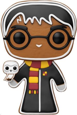 HARRY POTTER FIGURA POP! MOVIES VINYL HARRY POTTER (GALLETA) 9 CM