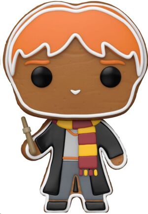 HARRY POTTER FIGURA POP! MOVIES VINYL RON (GALLETA) 9 CM