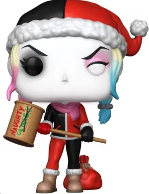 DC COMICS FIGURA POP! HEROES VINYL HOLIDAY '24 HARLEY 9 CM