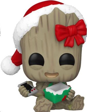 MARVEL POP! VINYL FIGURA HOLIDAY GROOT 9 CM