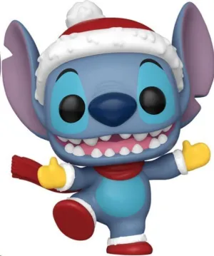 DISNEY FIGURA POP! VINYL HOLIDAY STITCH HAT 9 CM
