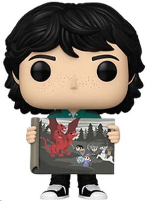 STRANGER THINGS FIGURA POP! TV VINYL MIKE W/WILL'S PAINTING 9 CM