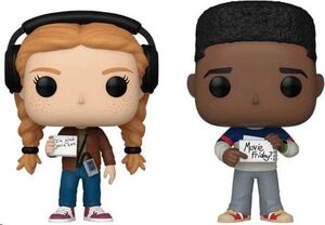 STRANGER THINGS PACK DE 2 POP! ANIMATION VINYL FIGURAS MAX & LUCAS 9 CM