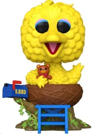 BARRIO SESAMO POP! DELUXE VINYL FIGURA BIG BIRD NIDO 17 CM