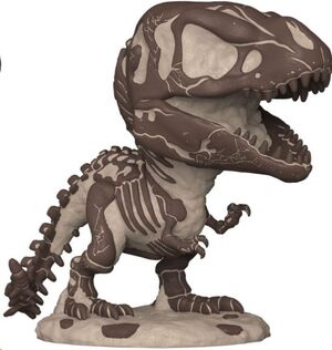 JURASSIC PARK FOSSIL FIGURA POP! MOVIES VINYL TYRANNOSAURUS 9 CM