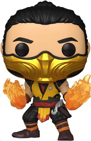 MORTAL KOMBAT POP! GAMES VINYL FIGURA SCORPION 9 CM