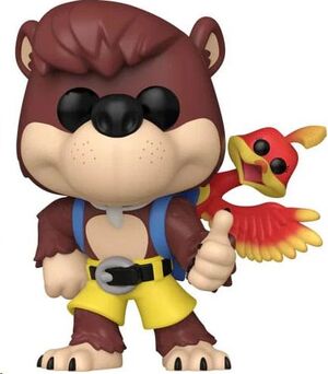 BANJO KAZOOIE POP! GAMES VINYL FIGURA BANJO & KAZOOIE 9 CM