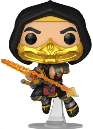 MORTAL KOMBAT POP! GAMES VINYL FIGURA SCORPION 9 CM
