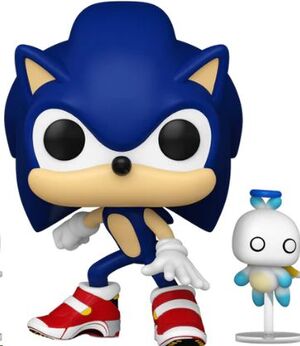 SONIC THE HEDGEHOG POP! GAMES VINYL FIGURA SONIC & CHAO 9 CM